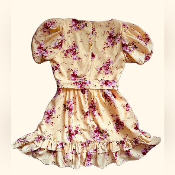 LIKELY Quinn Mini Dress Snapdragon Multi Color Floral Print. Size 8‎ - Picture 3 of 5